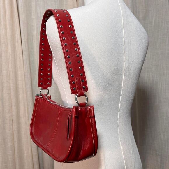Princess Polly Red Shoulder Bag - Picture 5 of 7